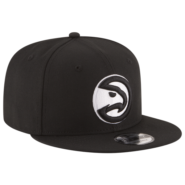 New Era Hawks 9Fifty Snapback Cap - Men's - White/Black - Image 4