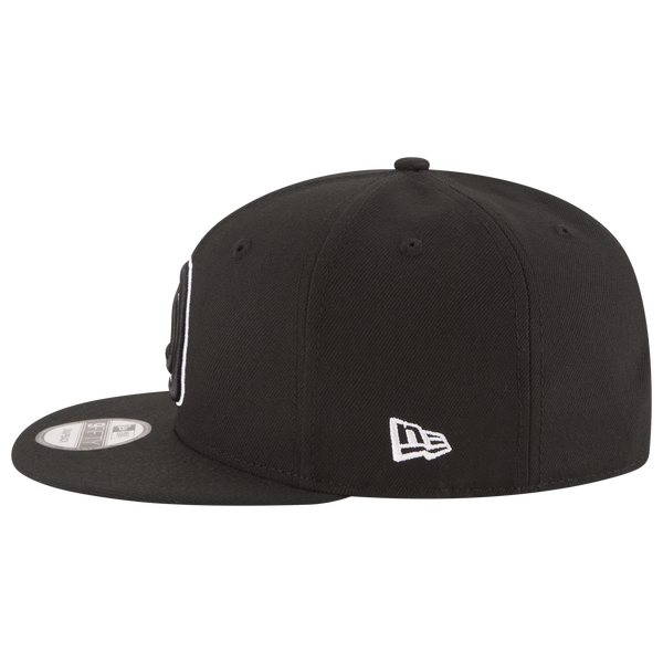 New Era Hawks 9Fifty Snapback Cap - Men's - White/Black - Image 7