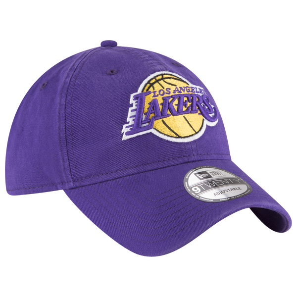 New Era Lakers Core Classic 2.0 9TWENTY Adjustable Hat - Men's - Yellow/Purple - Image 4