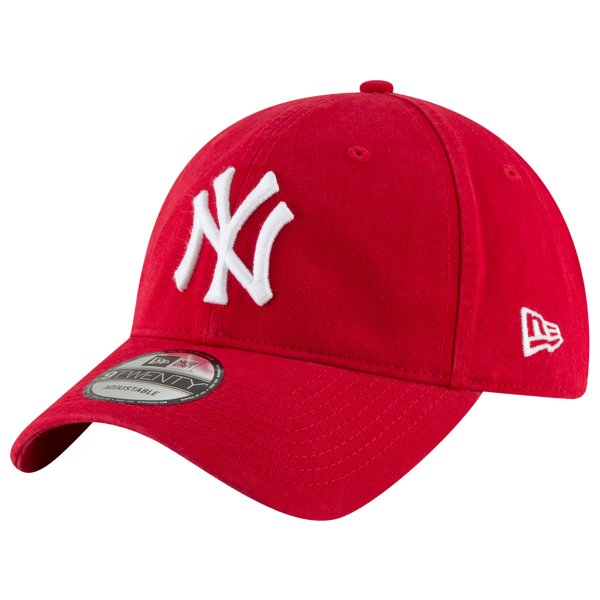 New Era Yankees Core Classic 920 Adjustable Cap - Men's - Red/White