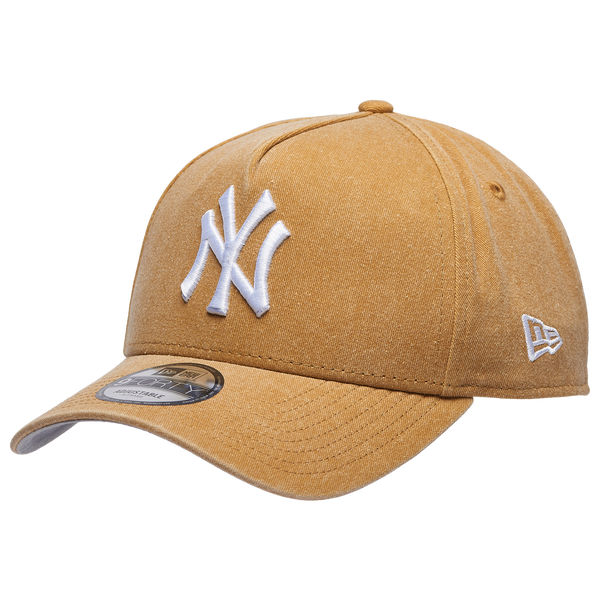 New Era Yankees 9FORTY Fade Wash - Adult - Yellow/White