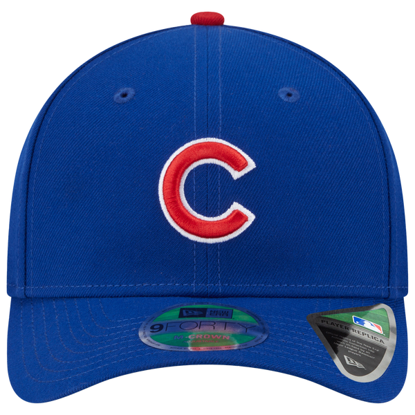 New Era Cubs Player Replica 9FORTY Cap - Men's - Blue/Red - Image 2
