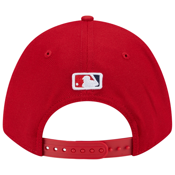 New Era Angels Player Replica 9FORTY Cap - Men's - Red/Red - Image 6