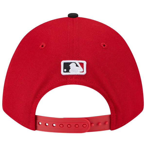 New Era Reds Player Replica 9FORTY Cap - Men's - Red/Black - Image 6
