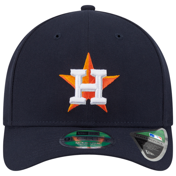 New Era Astros Player Replica 9FORTY Cap - Men's - Orange/Navy - Image 2