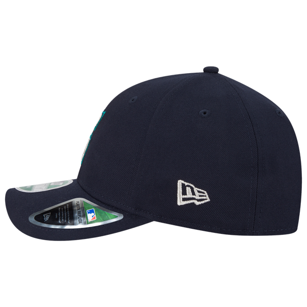 New Era Mariners Player Replica 9FORTY Cap - Men's - Navy/Blue - Image 4