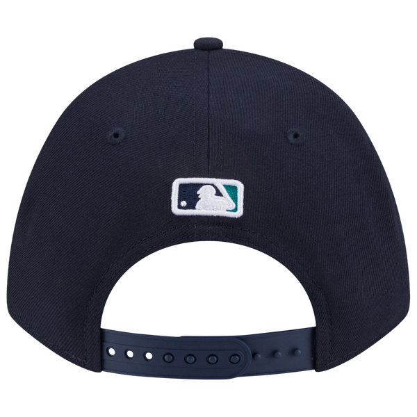 New Era Mariners Player Replica 9FORTY Cap - Men's - Navy/Blue - Image 6