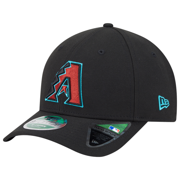 New Era Diamondbacks Player Replica 9FORTY Cap - Men's - Multi/Black