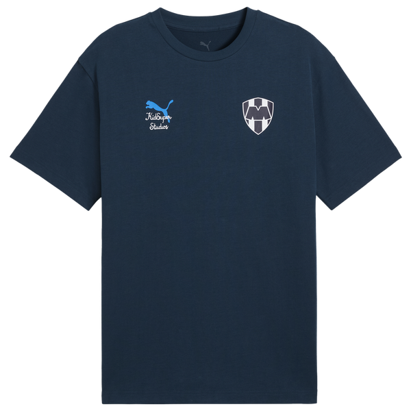 PUMA Kidsuper Mty Graphic Tee - Men's - Deep Navy/Puma White - Image 6