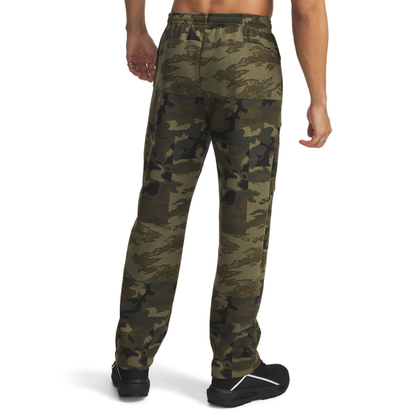 Under Armour Unstoppable Fleece Camo Pants - Men's - Black/Marine Od Green - Image 2