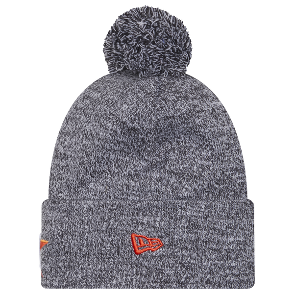 New Era Astros Marl Pom Knit - Adult - Navy - Image 2