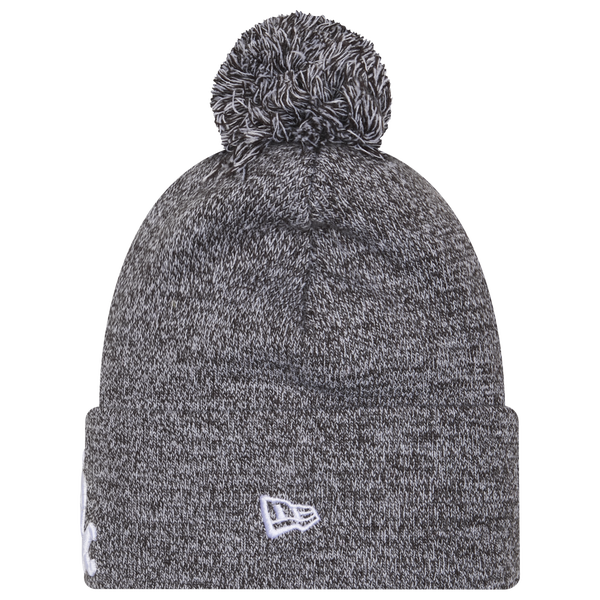 New Era White Sox Marl Pom Knit - Adult - Black - Image 2