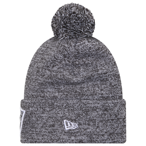 New Era Raiders Marl Pom Knit - Adult - Black - Image 2