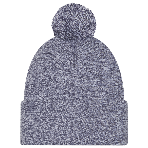 New Era Seahawks Marl Pom Knit - Adult - Navy - Image 3