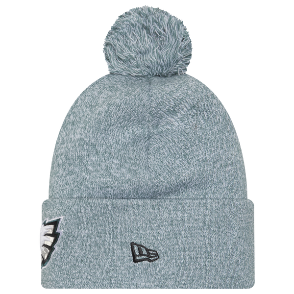 New Era Eagles Marl Pom Knit - Adult - Green - Image 2