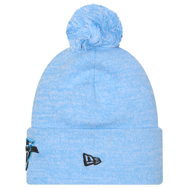 New Era Panthers Marl Pom Knit - Adult - Blue - Image 2