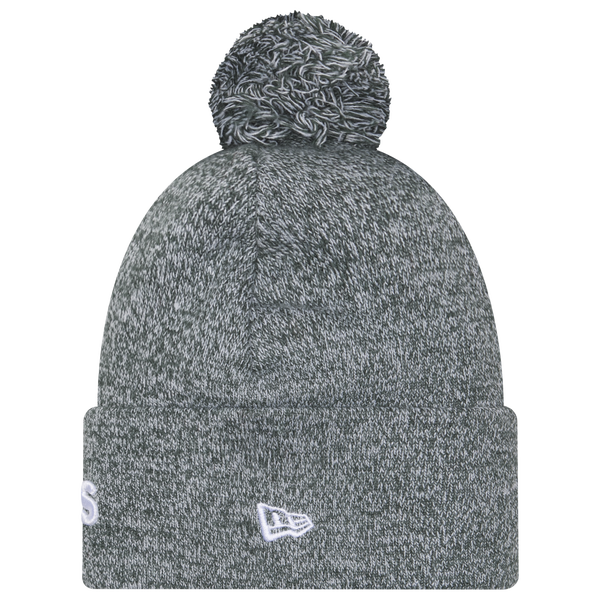 New Era A's Marl Pom Knit - Adult - Green - Image 2