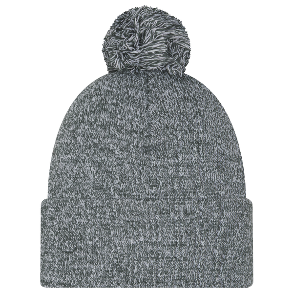 New Era A's Marl Pom Knit - Adult - Green - Image 3