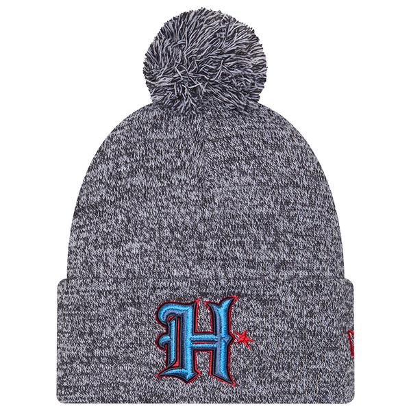 New Era Texans Marl Pom Knit - Adult - Navy