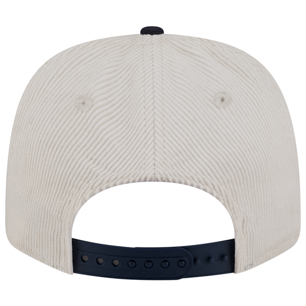 New Era Tigers 9Seventy Cord Loyal Cap - Adult - White/Navy - Image 6