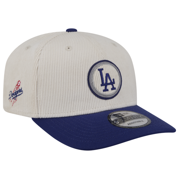 New Era Dodgers 9Seventy Cord Loyal Cap - Adult - Navy/White - Image 3