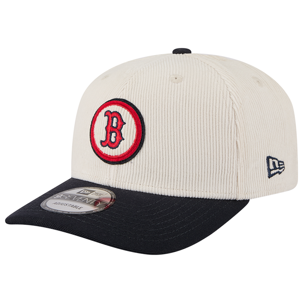 New Era Red Sox 9Seventy Cord Loyal Cap - Adult - White/Navy