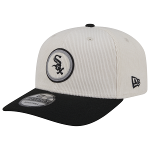 New Era White Sox 9Seventy Cord Loyal Cap - Adult - White/Black