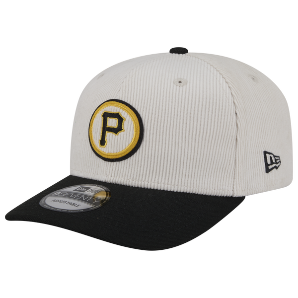 New Era Pirates 9Seventy Cord Loyal Cap - Adult - White/Black