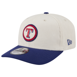 New Era Rangers 9Seventy Cord Loyal Cap - Adult - Navy/White