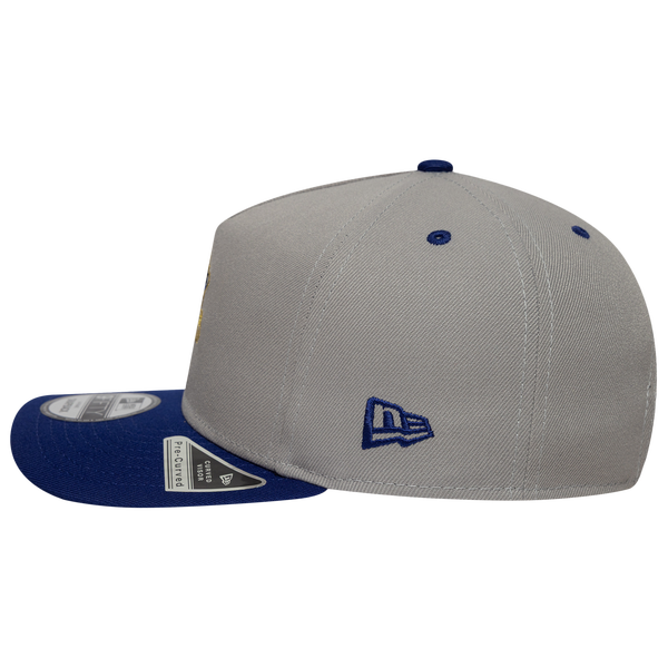 New Era Dodgers 9Fifty A-Frame Player Cap - Adult - Navy/Grey - Image 4