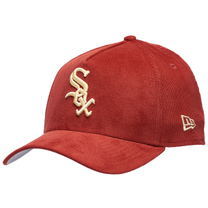 New Era White Sox 9Forty A-Frame Tonal Cord Cap - Adult - Orange