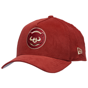 New Era Cubs 9Forty A-Frame Tonal Cord Cap - Adult - Orange