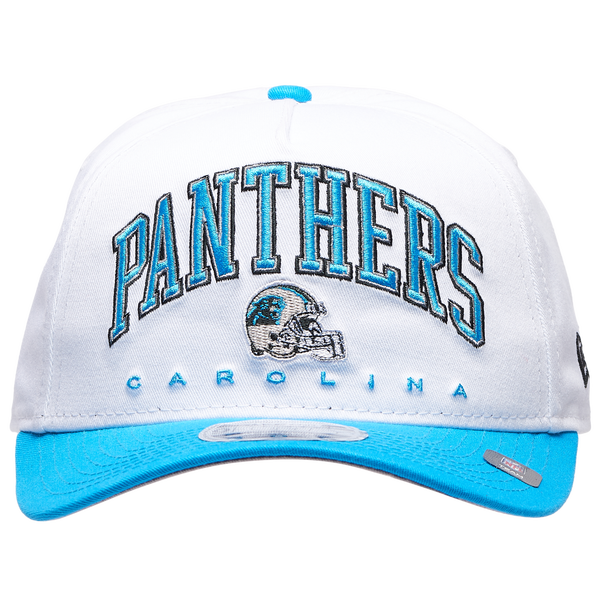 New Era Panthers 9Forty A-Frame 2T Arch Cap - Adult - White/Black - Image 2