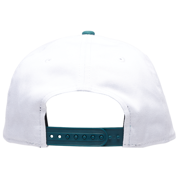 New Era Eagles 9Forty A-Frame 2T Arch Cap - Adult - White/Green - Image 4