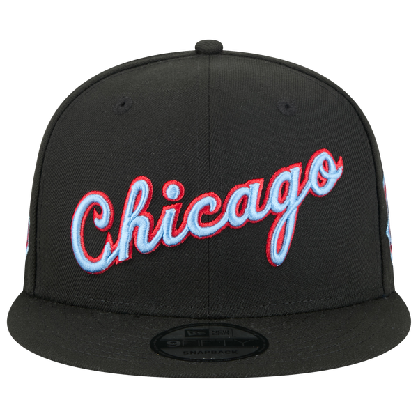 New Era Bulls City Edition 25 9FIFTY - Adult - Black/Black - Image 2
