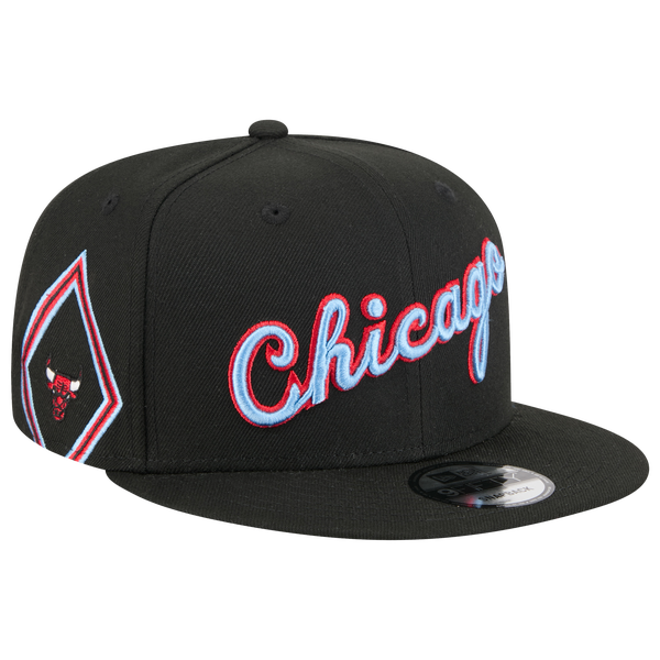 New Era Bulls City Edition 25 9FIFTY - Adult - Black/Black - Image 3