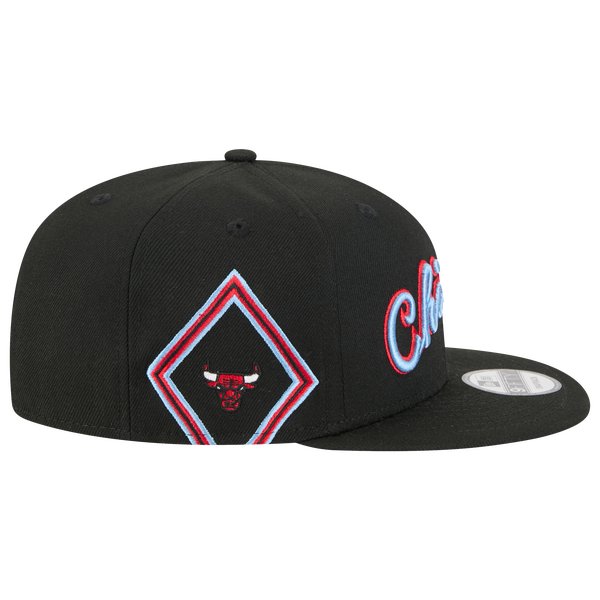 New Era Bulls City Edition 25 9FIFTY - Adult - Black/Black - Image 5