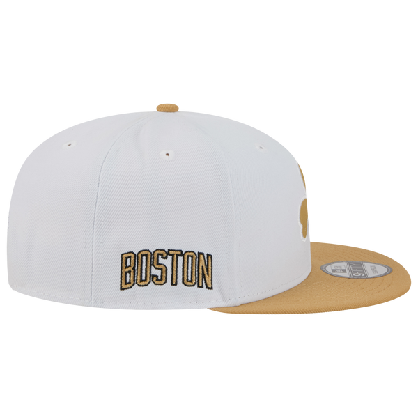 New Era Celtics City Edition 25 9FIFTY - Adult - White/Gold - Image 5