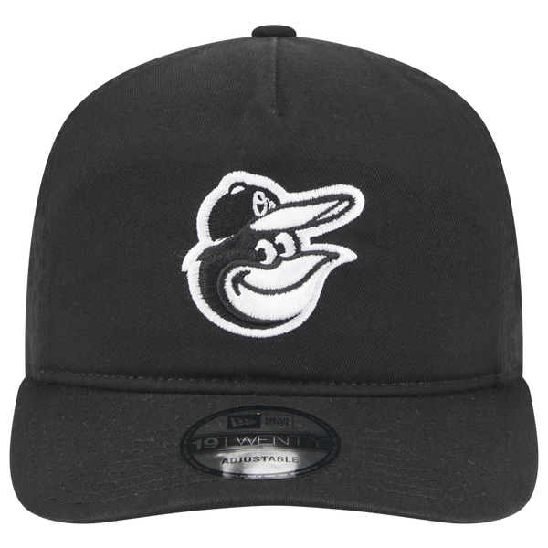 New Era Orioles Core 19TWENTY Cap - Adult - Black/Black/White - Image 2