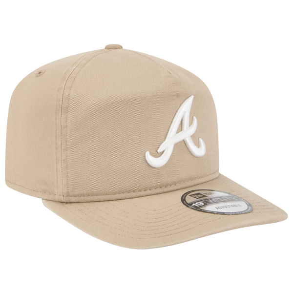 New Era Braves Core 19TWENTY Cap - Adult - Tan - Image 3