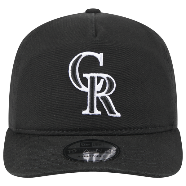 New Era Rockies Core 19TWENTY Cap - Adult - White/Black/Black - Image 2