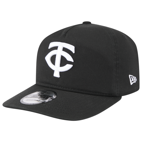 New Era Twins Core 19TWENTY Cap - Adult - Black/Black/White