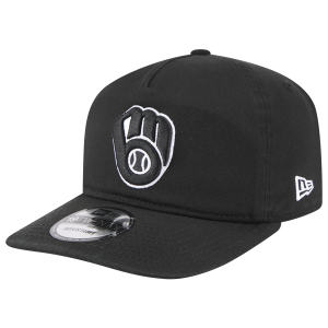 New Era Brewers Core 19TWENTY Cap - Adult - White/Black/Black