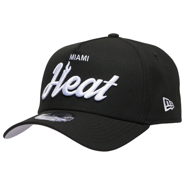 New Era Heat 940 A Frame Local Play Cap - Adult - Black/Black