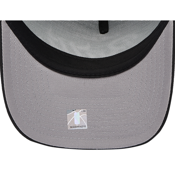 New Era Bulls 940 A Frame Local Play Cap - Adult - Black/Black - Image 5