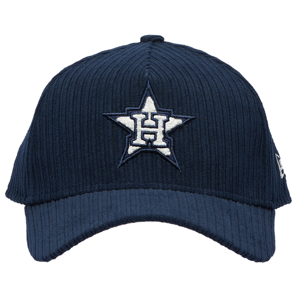 New Era Astros 940 A Frame Chenille Pop Cap - Adult - Navy/Navy - Image 2