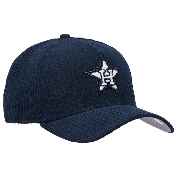 New Era Astros 940 A Frame Chenille Pop Cap - Adult - Navy/Navy - Image 3
