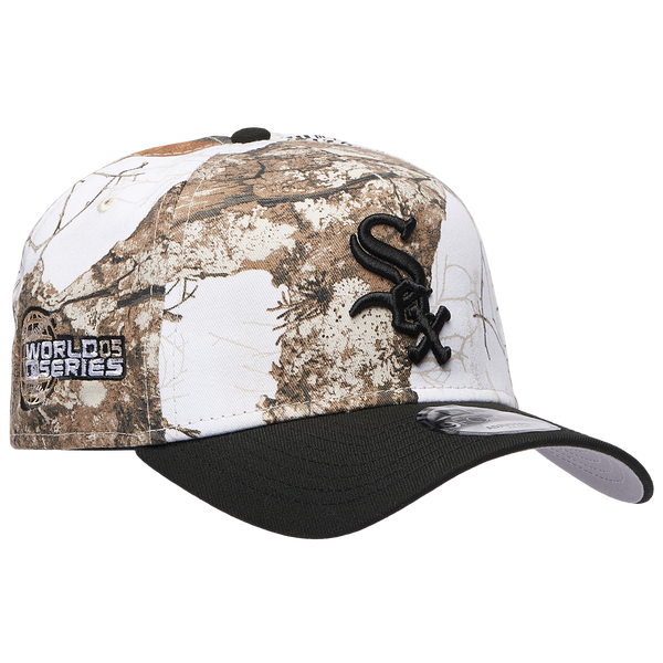 New Era White Sox 9FORTY A-Frame Snow Realtree Cap - Adult - Multi/Black - Image 3