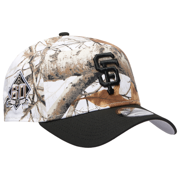 New Era Giants 9FORTY A-Frame Snow Realtree Cap - Adult - Multi/Black - Image 3