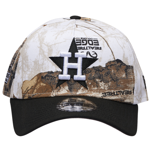 New Era Astros 9FORTY A-Frame Snow Realtree Cap - Adult - Multi/Black - Image 2